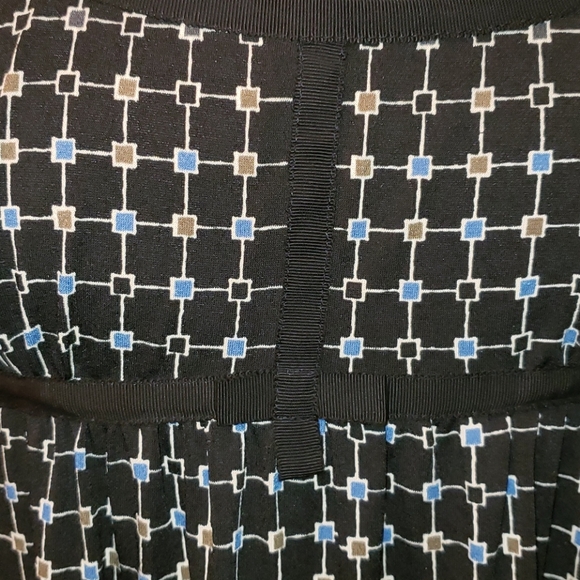 EUC M.S.S.P. 3/4 Sleeve Pattern Dress Size Medium - Picture 3 of 6